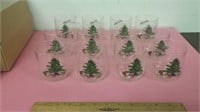Christmas Tree Glass Lot