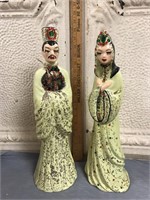 Beautiful Asian Ceramic Figures Scarbrough Hobbies