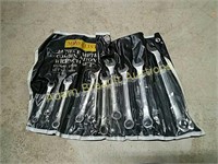 Medalist 10 piece wrench set, metric