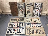 Lot of Car Tags
