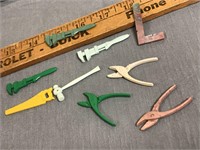 Vintage Cracker Jack Tool Toys