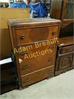 Antique four drawer project dresser