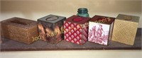 Decorative Kleenex tissue box covers