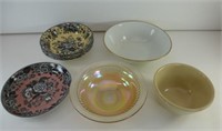 5 Copeland Spode Bowls, 1 Austrian Porcelain