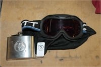 FLASK AND GOGGLES