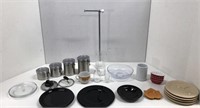 Stainless Storage Jars, Dish-ware & Pot Lids