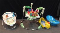 Four Assorted Baby Chairs & Items