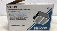 NuTone QT-110 Bathroom Exhaust Fan