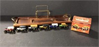 Lot of classic car miniatures and valet