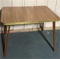 Vintage laminate top table