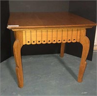 Beautiful wood side table