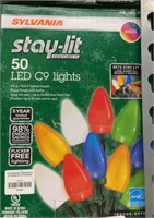 Stay lit LED C9 lights