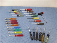 Assortment of Nut Drivers hand tools 26pc