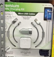Micro USB Mobile Charging kit