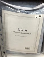 Lucia Cotton Full/Queen Quilt