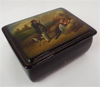 Artist Signed Hand Painted Scenic Box