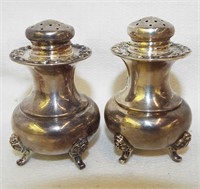 Pair Of Sterling Silver Shakers