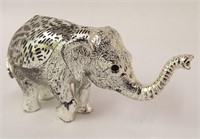 Christofle France Silver Plate Elephant Figure