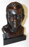 Bronze Sculpture Signed K. A. Miles