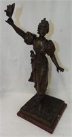 Bronze Sculpture, Le Premier Prix Par Anfrie
