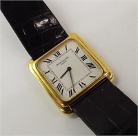 * 18k Gold Patek Philippe Wrist Watch