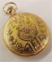 14k Gold Elgin 17 Jewel Pocket Watch