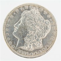 Coin 1884 S Morgan Silver Dollar EF