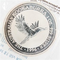 Coin Australian $1 .999 Fine Silver Coin Sealed