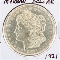 Coin 1921 Morgan Silver Dollar Uncirculated