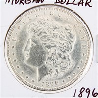 Coin 1896 Morgan Silver Dollar AU
