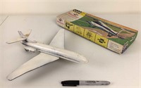 Two United model airplanes, one brand-new in box