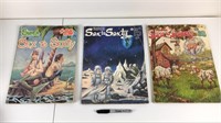 Lot of three "Super Sex to Sexty" magazines
