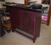 Painted Solid Wood Bar