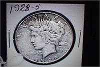 1928s Peace Silver Dollar