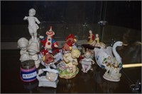 Porcelain Figurines, Clowns and More