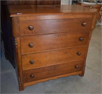 Antique Empire Dresser w/ Dovetailed Drawers