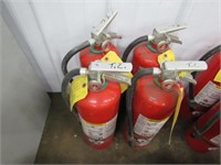 4 Fire Extinguishers  out dated