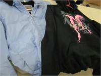 Ladies Size Med Winter Jacket, and Sweatshirt Size