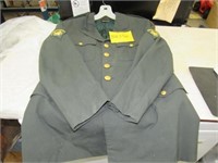 Army Coat/Jacket with Buttons Badges