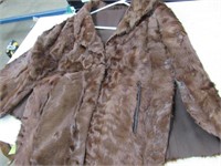 Antique Fur Cape 27" Long