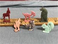 Lot of Vintage Cracker Jack Toys / Animals
