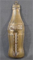 1950's Coca Cola  7 1/2" Coke Bottle Thermometer