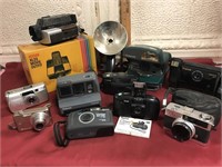 Vintage Camera Lot                  .
