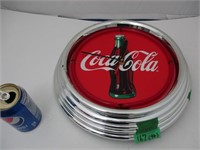 Horloge Coca-Cola à néon fonctionnelle