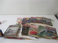 Lot de magazines sur les trains miniatures