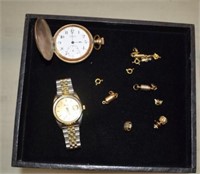 Normal Pocket Watch, Men's Quartz Watch,