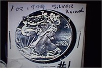 1oz .999 Silver Round