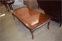 Coffee Table w/ Inlaid Parquetry Top