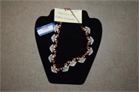 1950's "Matisse Co." Copper & Enamel Necklace