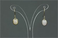 14K Gold Opal Earrings Appraised $595
